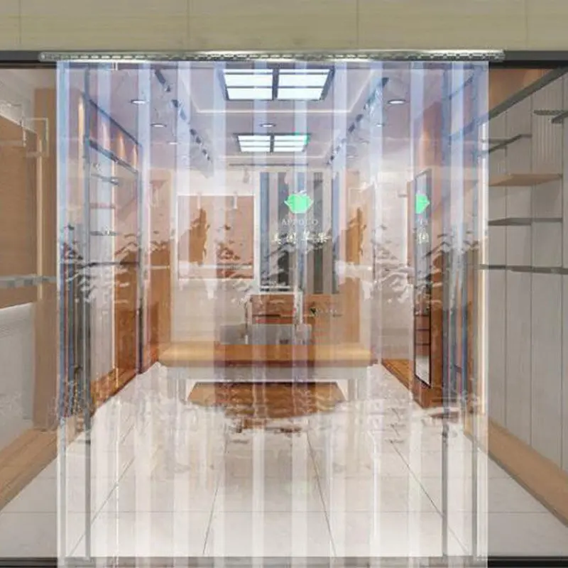 Rèm cửa điều hòa không khí, mềm mại và trong suốt, được làm bằng nhựa PVC, rèm ngăn, chống muỗi, thích hợp cho mùa hè, hộ gia đình nông thôn, kính chắn gió, ký gửiDoor curtains, windshield curtains, mosquito-proof curtains, magnetic curtains，PVC