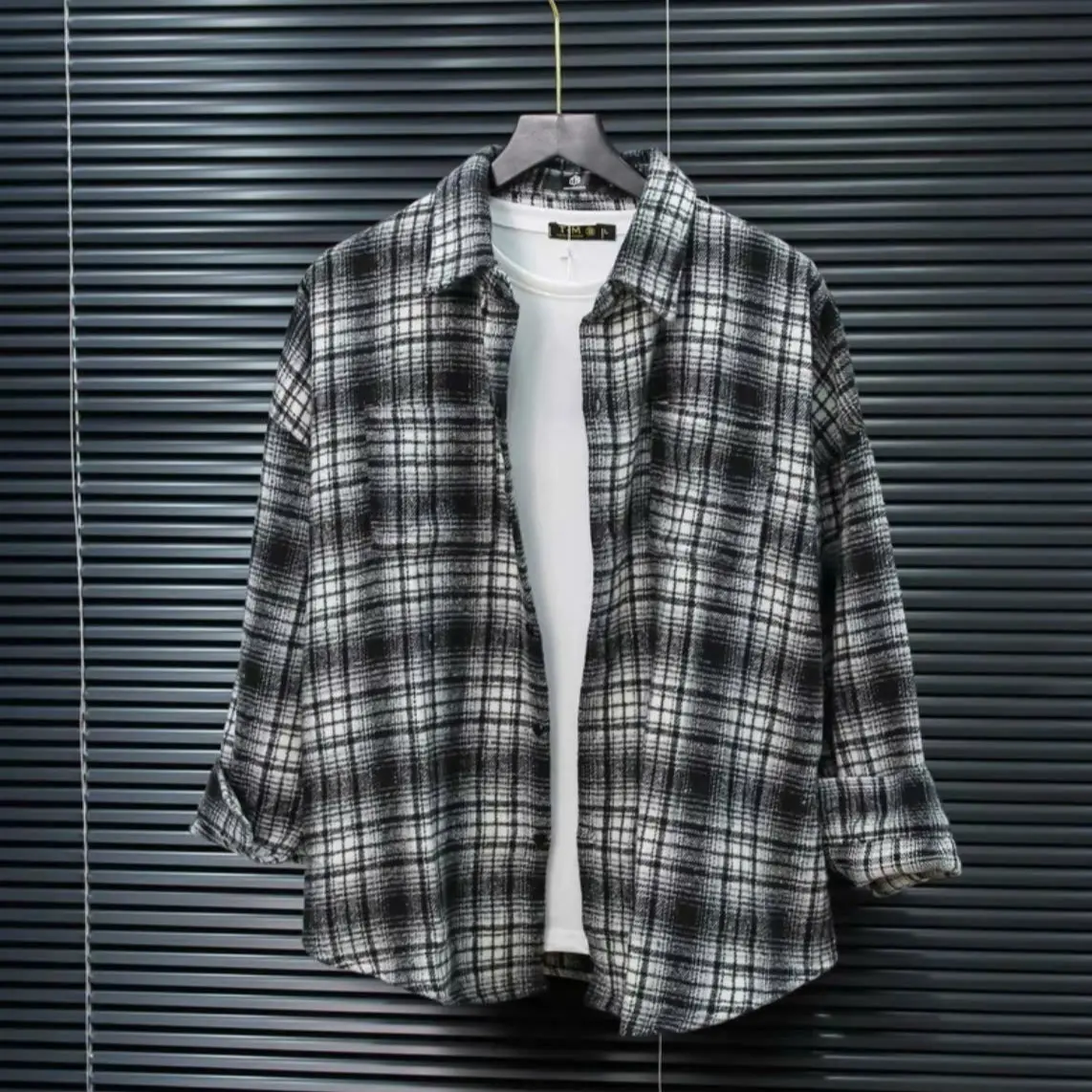 Áo Sơ Mi Nam Nữ Caro Tay Dài From Rộng, Chất dày dặn, Thoáng Mát , Thời Trang Menswear Menswear Shirt
