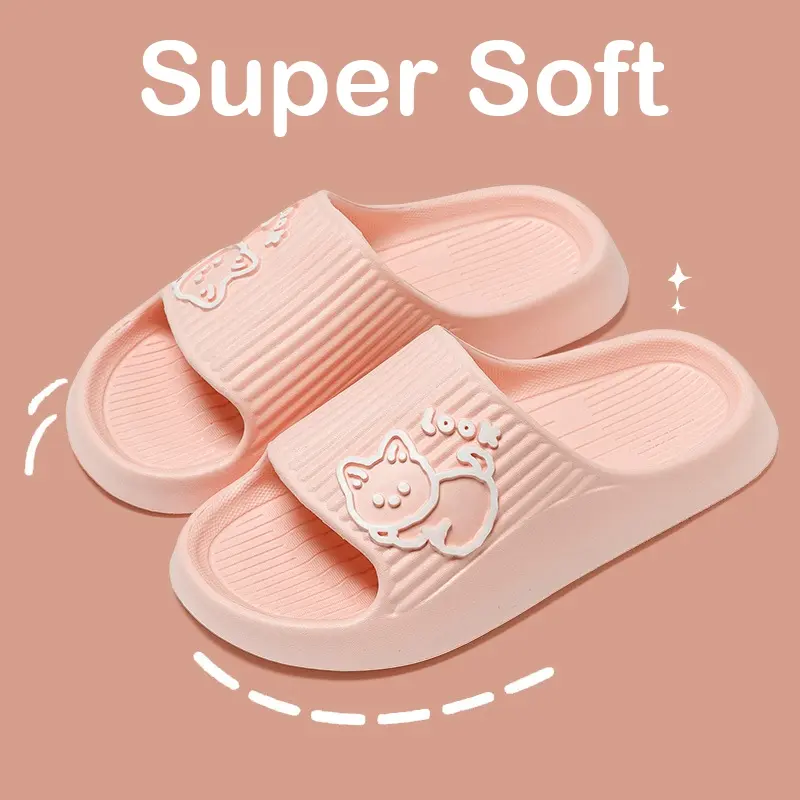 Women Soft Sole Cloud Slippers 2023 Summer Beach Thick Platform Slipper Sandals Women Korean Eva Slippers Couple Home Flip Flops