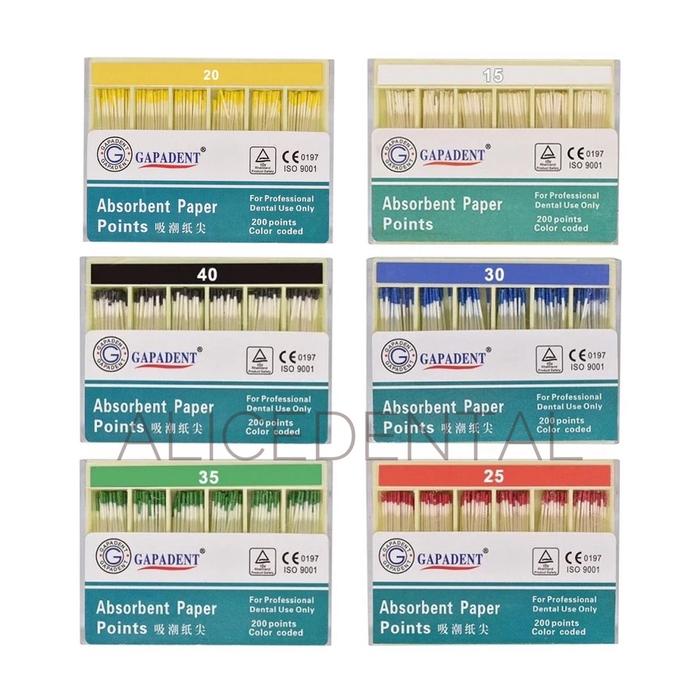 Jual Paper points paperpoint paper point 15-40 45-80 15 20 25 30 35 40 ...