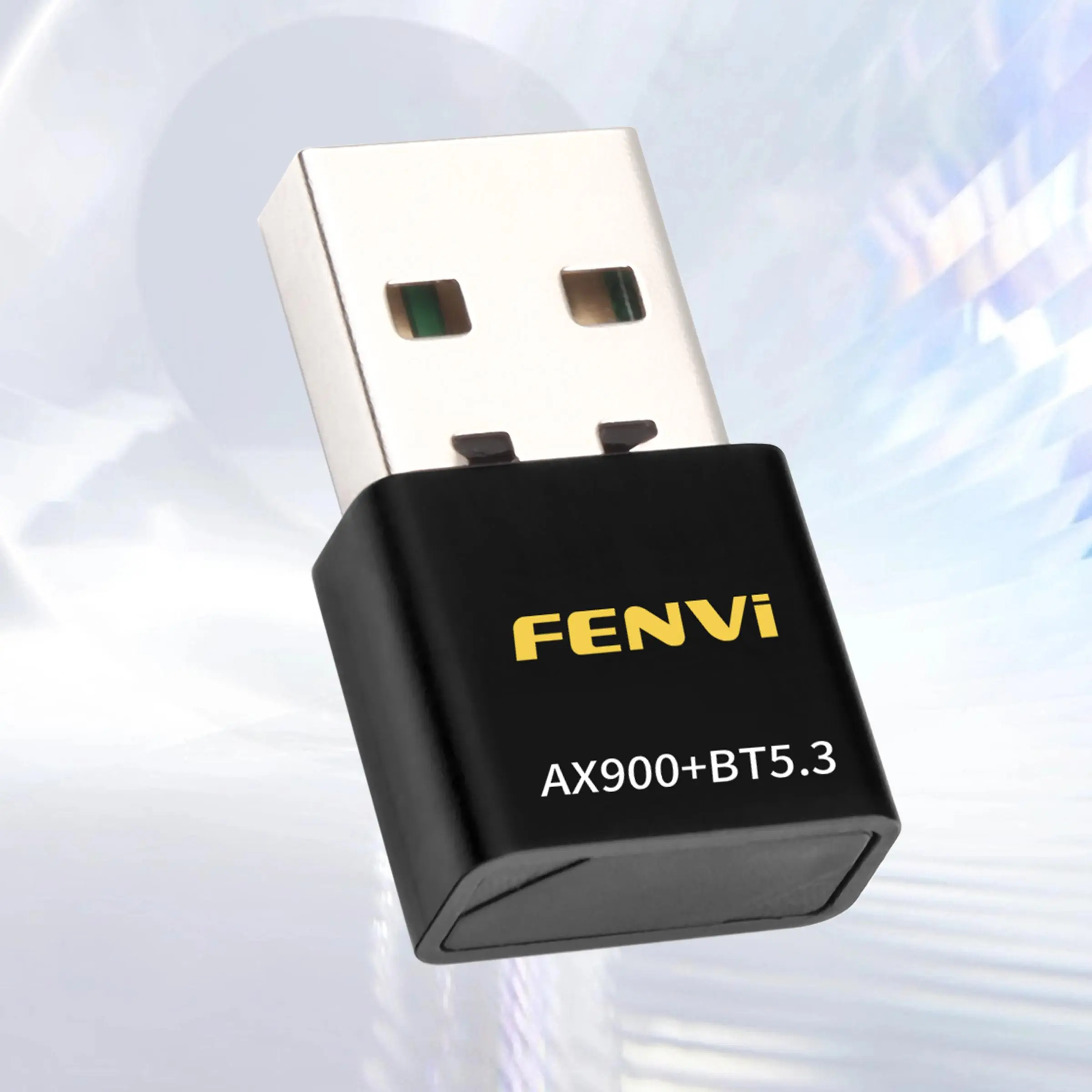 FENVI FU-AX900B Wireless Network Card, 1 Count USB 2.0 Wireless Adapter, Dual Band 2.4GHz-286Mbps, 5GHz-600Mbps Network Card for Daily Office