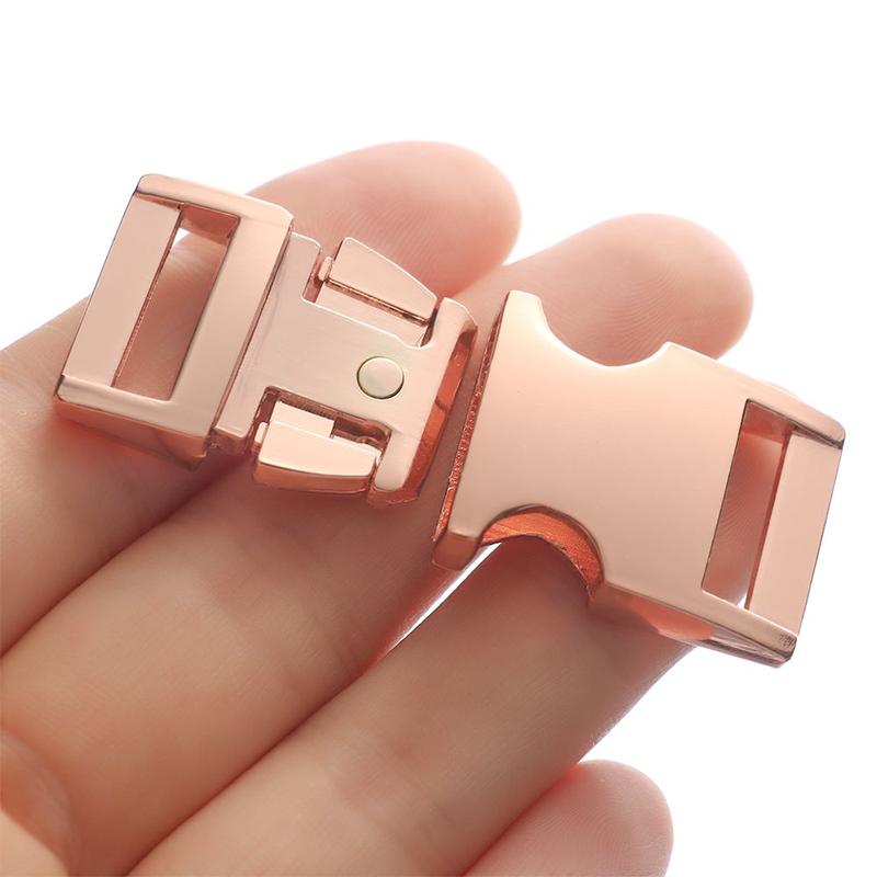 Product Introduction of 1pc 5 colors DIY Paracord Bracelet Outdoor Camping Backpack Bags Accessories Pets Collar Webbing Hardware Part Side Release Buckles 14
