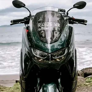 WINDSHIELD NMAX NEW STANDAR. VISOR NMAX BARU 2020/2024 MODEL STANDAR ORIGINAL. FREE BAUT SPACER KARETNYA .TEBAL 4MILI