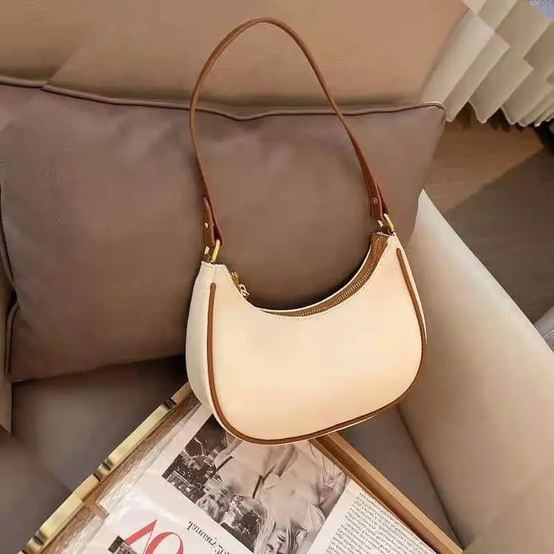 TAS Selempang SORA WHITE - VINTAGE SHOULDER BAG (INITIAL NAMA/POLOS) Selempang 1