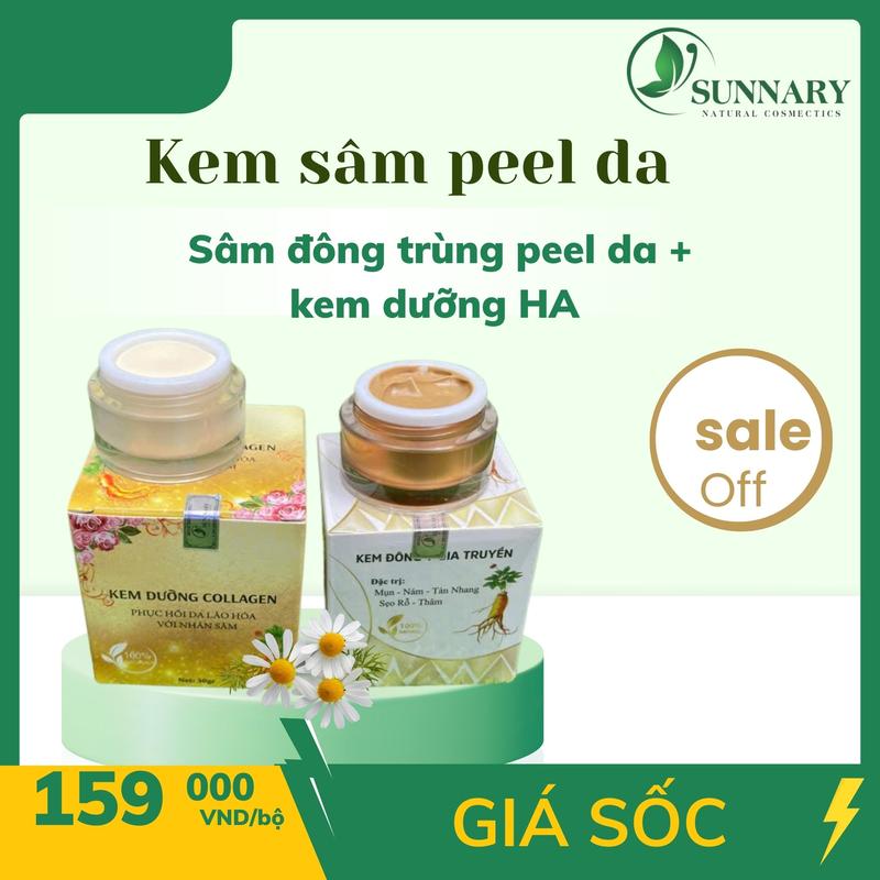 Product Introduction of (Tặng  sữa rửa mặt đông y) KEM cao sâm lạnh cốt sâm tươi bong mụn thâm nám trắng sáng Skincare Chăm Sóc Da Làm Đẹp Da Nữ 9