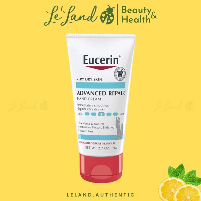 Bill US - Kem dưỡng da tay Eucerin Advanced Repair Hand Cream 78g Le' Land - Beauty & Health Nữ Handmade Cosmetic