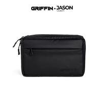 Gambar Tas Handbag Pouch Pria Waterproof Hitam Elegan Jason dari Griffin Apparel Kota Cimahi 2 Tokopedia