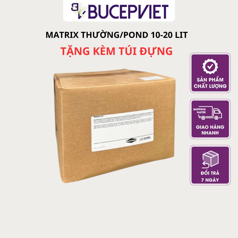Seachem Matrix & Pond Matrix Thùng Nguyên 20 Lít Vật Liệu Lọc Cao Cấp Cho Bể Cá Cảnh