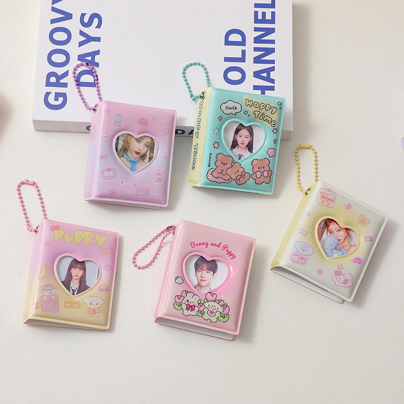 Album Ảnh Mini, Chất Liệu PVC Trong Suốt, Có Hộp Đựng Thẻ Tên, 32 Túi, Đóng Gáy Thẻ, Thích Hợp Để Thu Thập Ảnh Thần Tượng Mini, Sách Sưu Tập 4