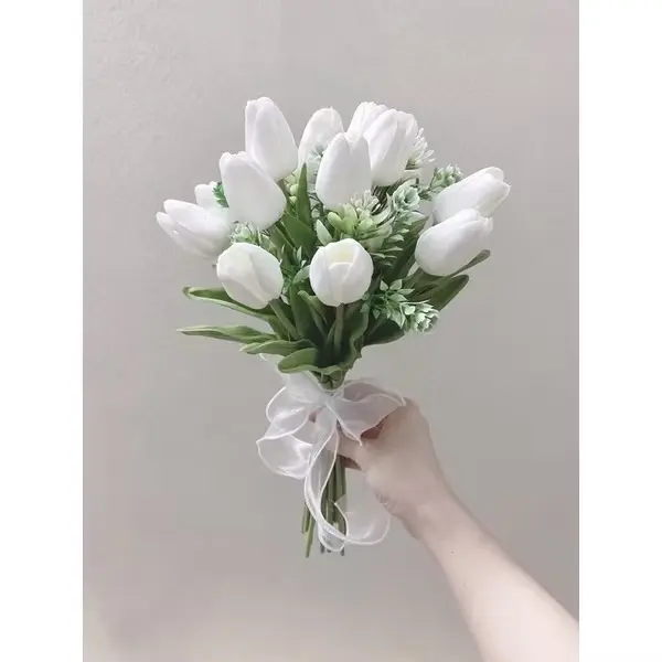 Hoa cầm tay cô dâu HCTAYTOP01 - Trang trí nhà cửa - Decor, Decor Phòng, Decor Bàn, Để Bàn 6