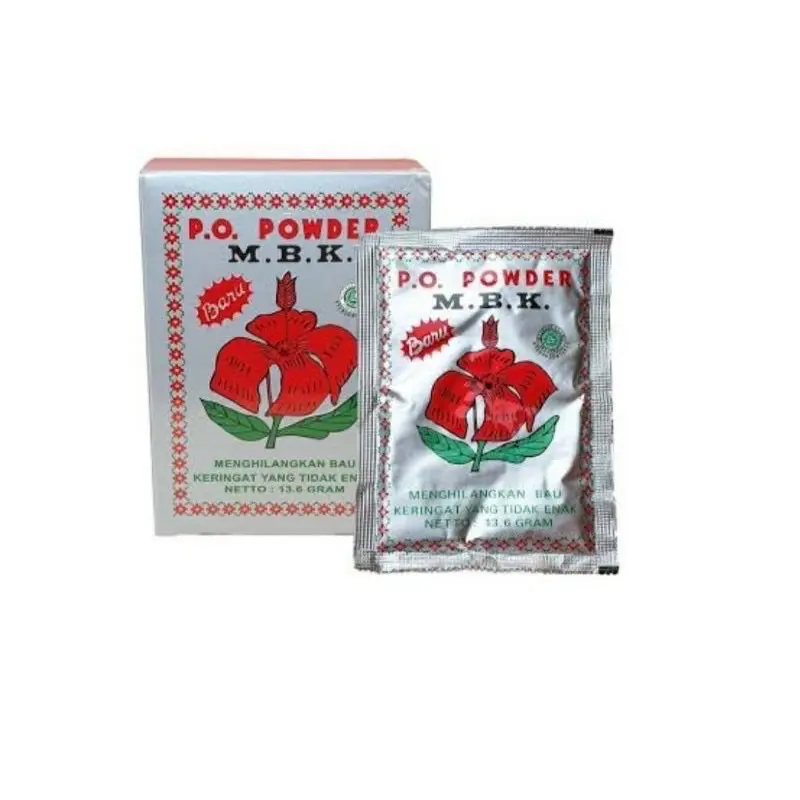 ORIGINAL Bedak MBK Powder Wajah 13,6 Gram - Mengurangi Keringat dan Bau Badan