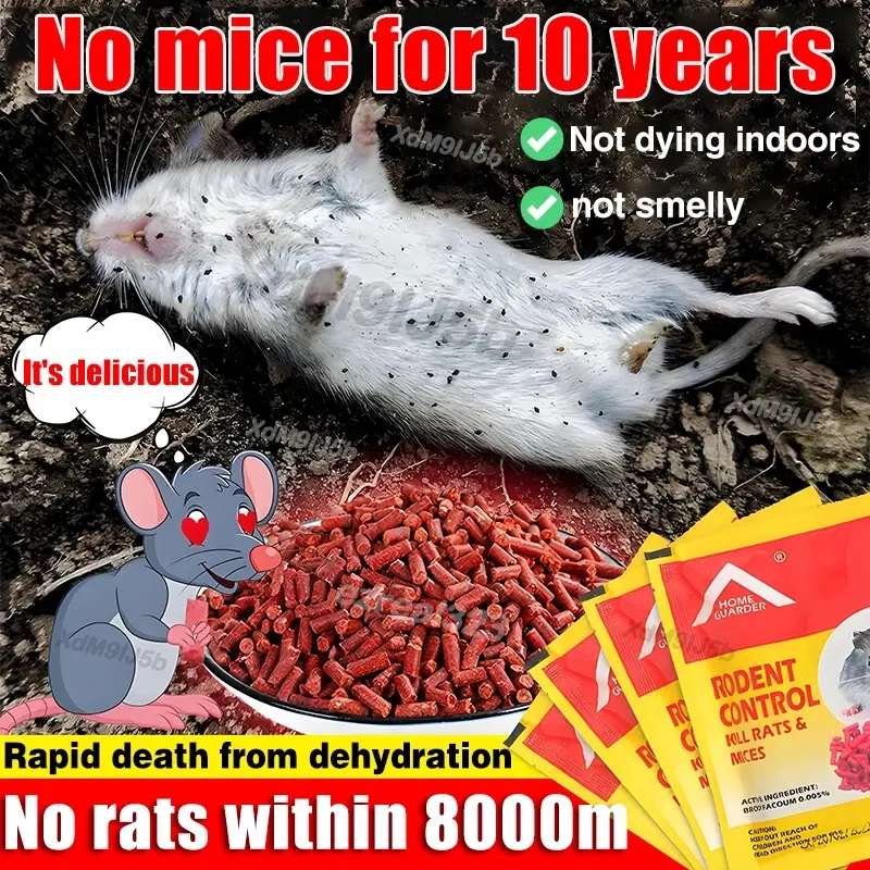100% Efficient ⭐ rat killer poison 100G 200G 250G rat killer for home ...