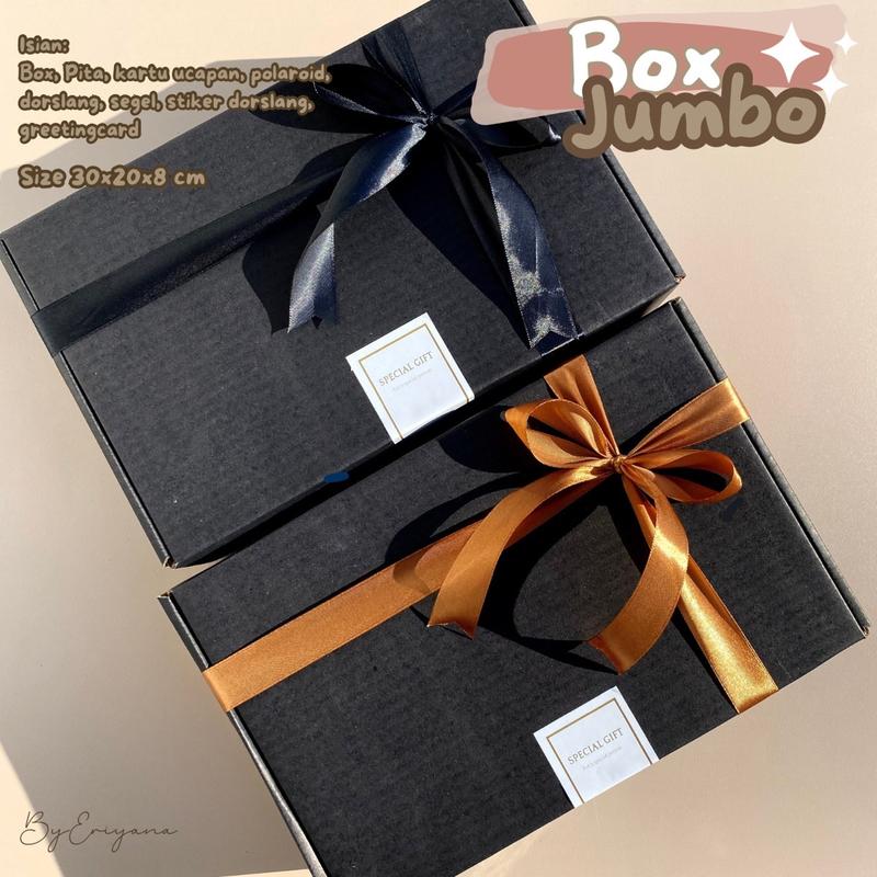 HAMPERS GIFT BOX PAKET KOTAK KADO BESAR HITAM PREMIUM KARDUS SET PACKAGING LENGKAP HADIAH ULANG TAHUN 35x35x11 CM 30x20x5 CM  JUMBO BIRTHDAY WISUDA COWOK CEWEK ULTAH VALENTINE ANNIVERSARY GRADUATION SKRIPSI LEBARAN WEDDING BABYBORN HARI GURU 5
