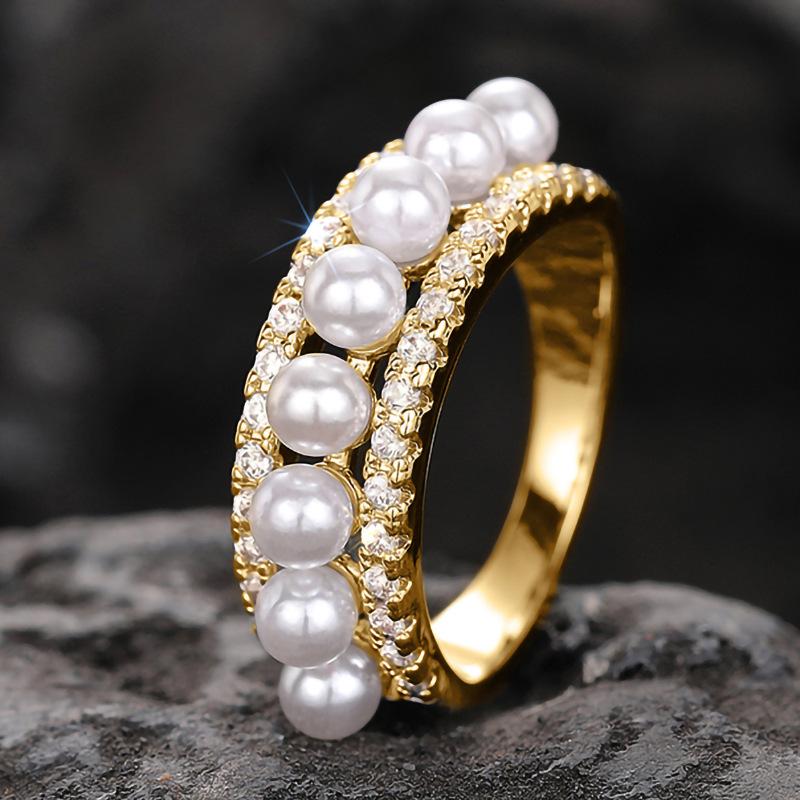 Product Introduction of 8mm New Light Luxury Fashion Small Savage Waist Shape Ring Senior Sense Of Exquisite And Elegant Versatile Index Finger Ring 6