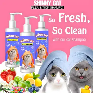 SHINNY CAT PET SHAMPO 250ML - ANTI KUTU JAMUR FUNGAL UNTUK GROOMING MANDI KUCING ANJING MURAH AMPUH