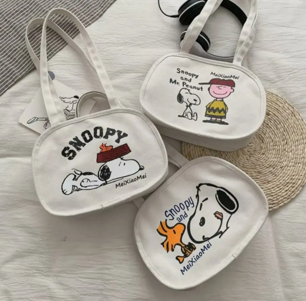 Totebag / shoulderbag SNOOPY tas ootd tas jalanjalan