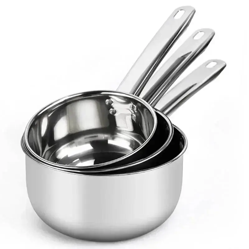 Stainless Steel Non-stick Pan Noodle Pot Kitchen Accessories Milk Pot Aluminum Pot Tableware Pan Home Cooking Tools Cookware pot