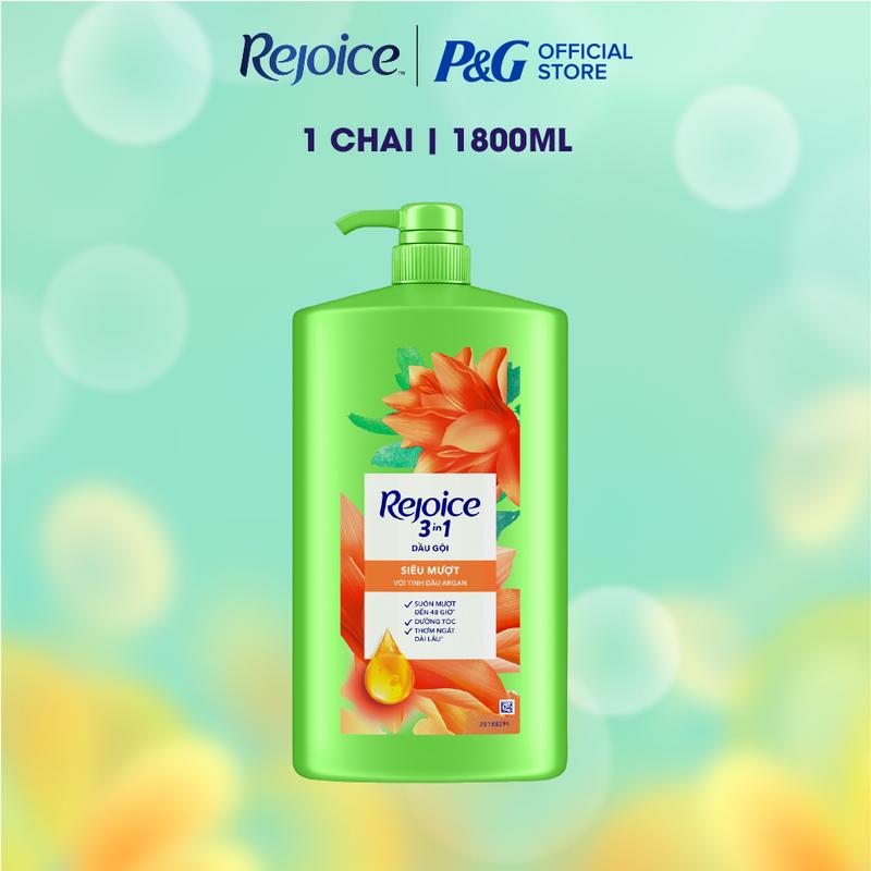Dầu Gội REJOICE Siêu Mượt - Chai 1800ML