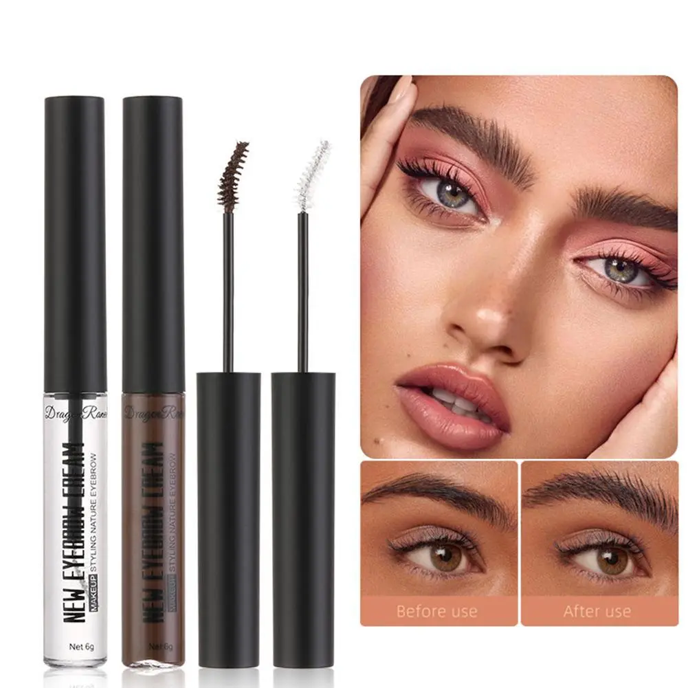 Waterproof Eyebrow Gel Brow Setting Gel Clear Long Lasting Eyelash Fix Gel For Natural Brows