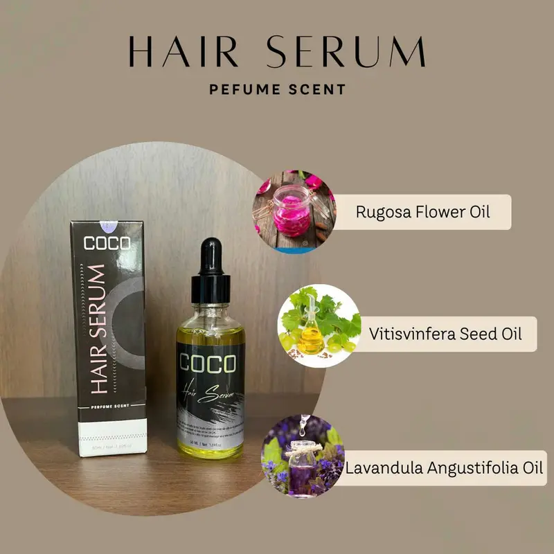 Serum Dưỡng Tóc COCO Cho Tóc Vào Nếp, Suôn mượt 50ml 2