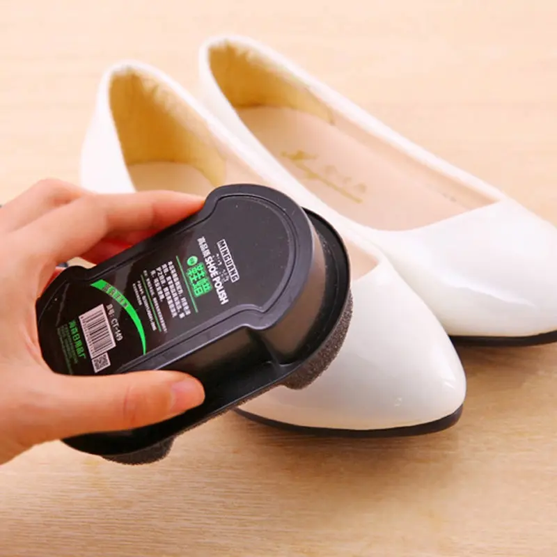 Miếng Xốp Đánh  Giày Da Không Màu Tiện Dụng 0