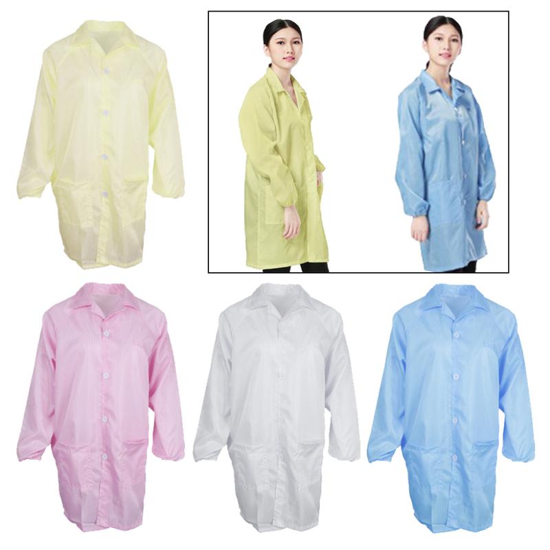 Áo Khoác Lao Động, Có Cúc, Thích Hợp Mặc Đi Làm 8