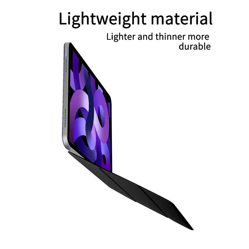 Magnetic Tablet Protective Case, 1 Count Solid Color Magnetic Case with Auto Sleep/wake Function, Slim Tablet Cover Cases Compatible with iPad 8