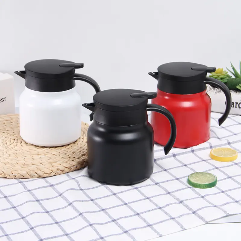 Ấm pha trà giữ nhiệt có lõi lọc inox chống gỉ, bình pha trà nắp vặn đậy kín , giữ nóng 12 giờ , giữ lạnh 20 giờ thuỷ 5