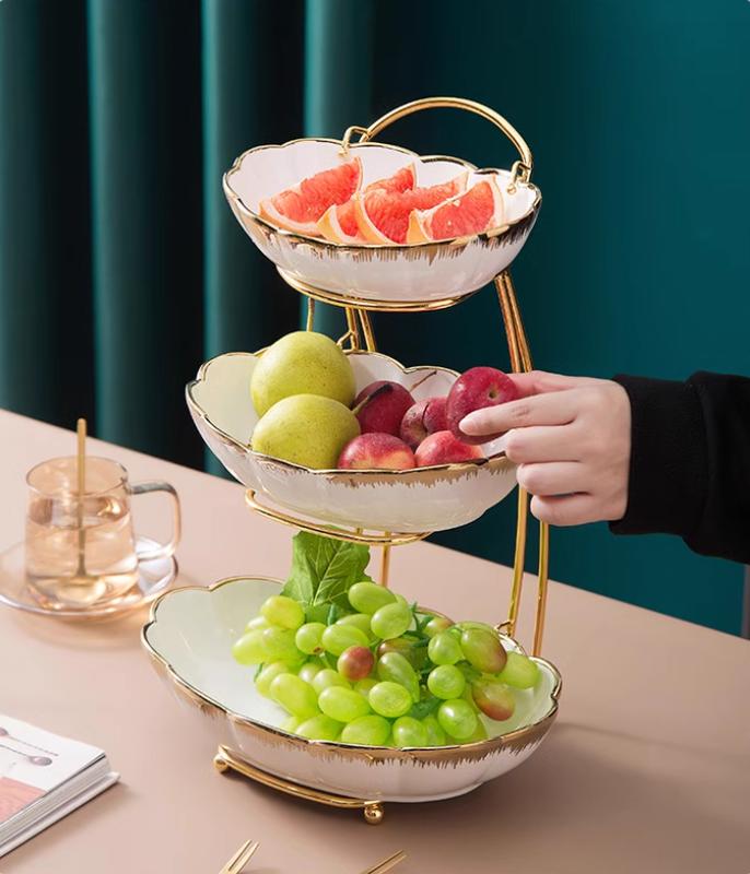 Khay Bánh Kẹo, Hoa Quả. Kệ Đựng Trái Cây Kitchen