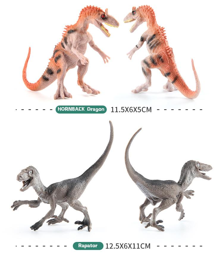 Product Introduction of Jurassic dinosaur model, kids toy, small dinosaur Model, multi Stegosaurus and Triceratops decoration, suitable for decoration, animal dinosaur theme 28