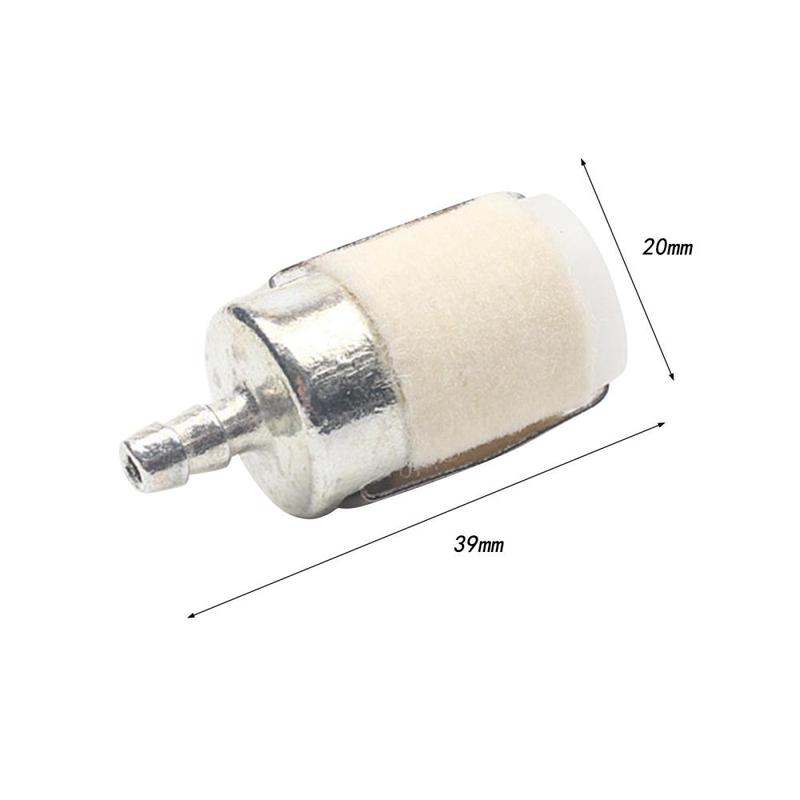 Line Filter Accessories 2x3.9cm for 52/58 Gasoline Chainsaw Repair Parts Lawnmower Parts Lightweight Multifunctional 1