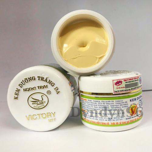 Combo 3h kem dưỡng trắng da ngọc trai Victory Hoa việt
