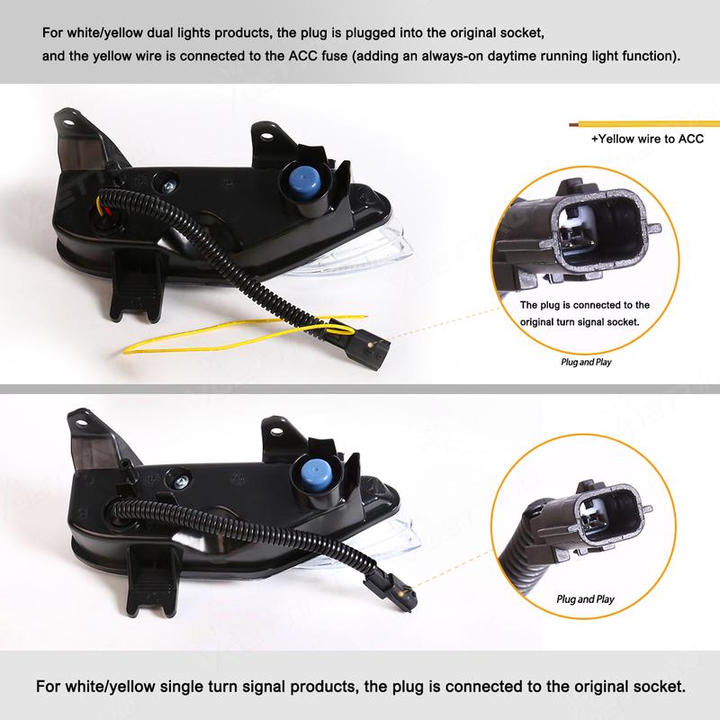 Product Introduction of Car Front Bumper Fog Lamp Daytime Running Light DRL with turn Signal Lamp For Infiniti Q50 Q50S Sport Model 2014 2015 2016 2017 2018 2019 2020 27