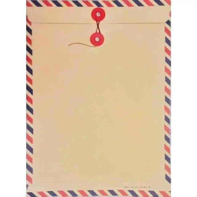 (10 PCS) AMPLOP COKLAT TALI 310 - AMPLOP AIR MAIL - AMPLOP LAMARAN KERJA