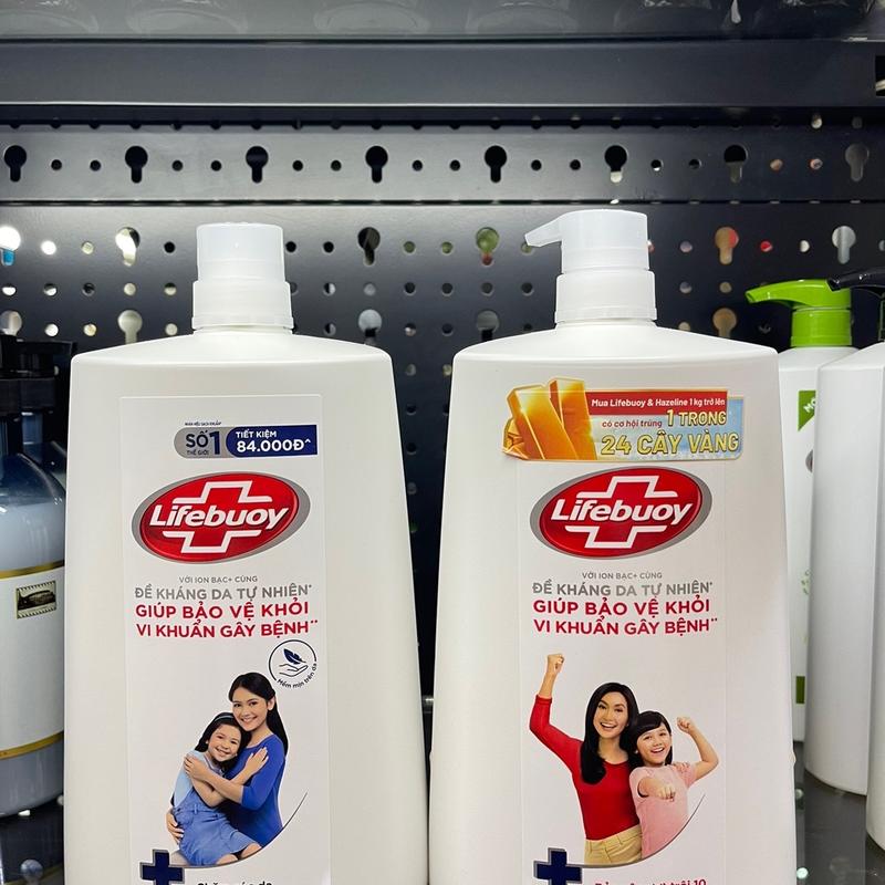 Sữa tắm Lifebuoy kháng khuẩn sạch mụn lưng 6