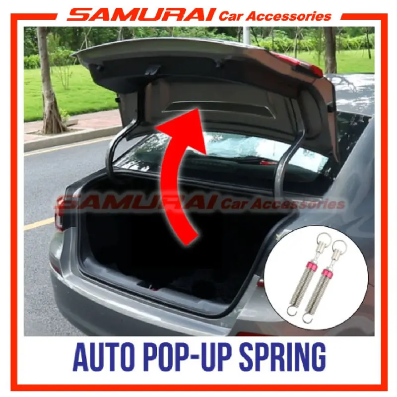 Universal Sedan Rear Bonnet Trunk Spring Heavy Duty Boot Lid - TikTok ...