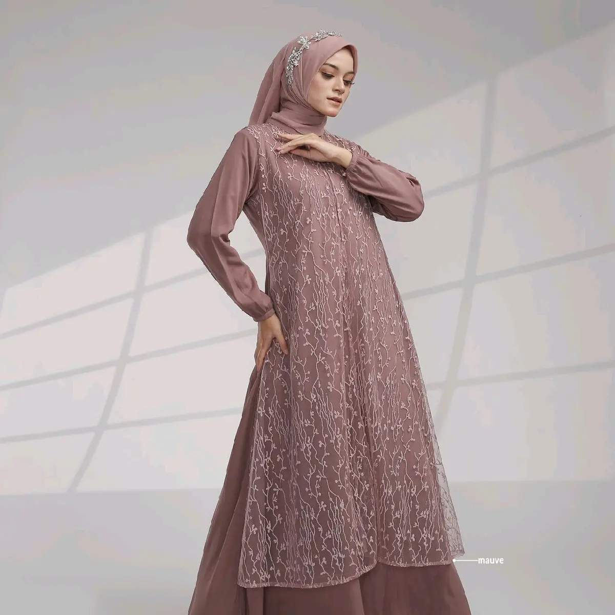 SEANNA DRESS BY NADHEERA LUXURY PRI GAMIS NADHEERA GAMIS WANITA DRESS MUSLIMAH