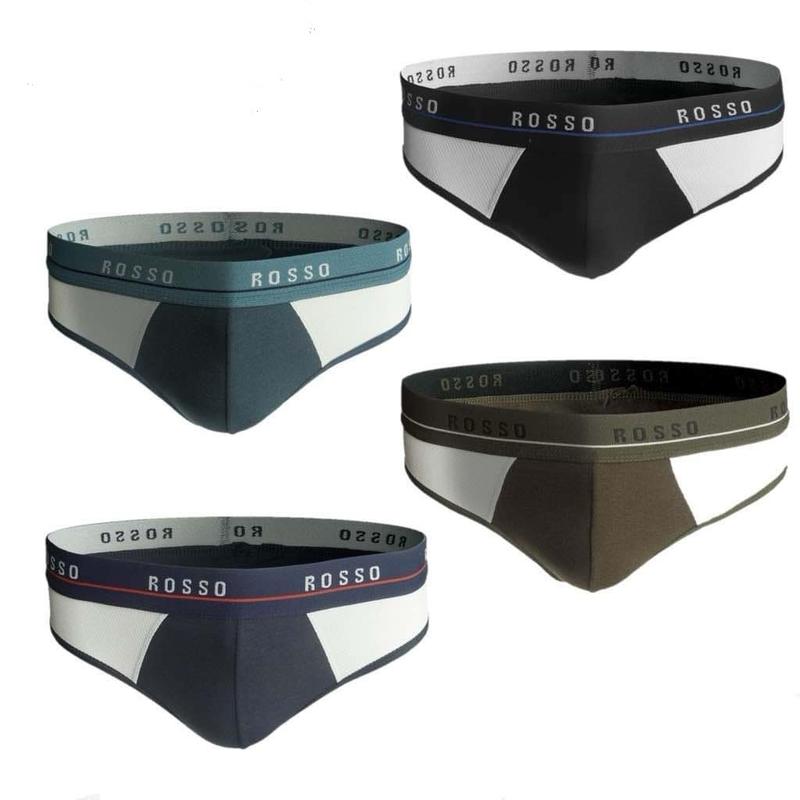 Hộp 1 cái - Quần lót nam Rosso - Thái Lan - Cotton - Menswear -  Sịp quầnlót Nhung Boxer 6