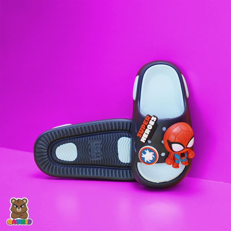 Dép Bánh Mì Spiderman GAUKID-G16 - Đế Siêu Dày, Êm, Chống Trơn Trượt 3