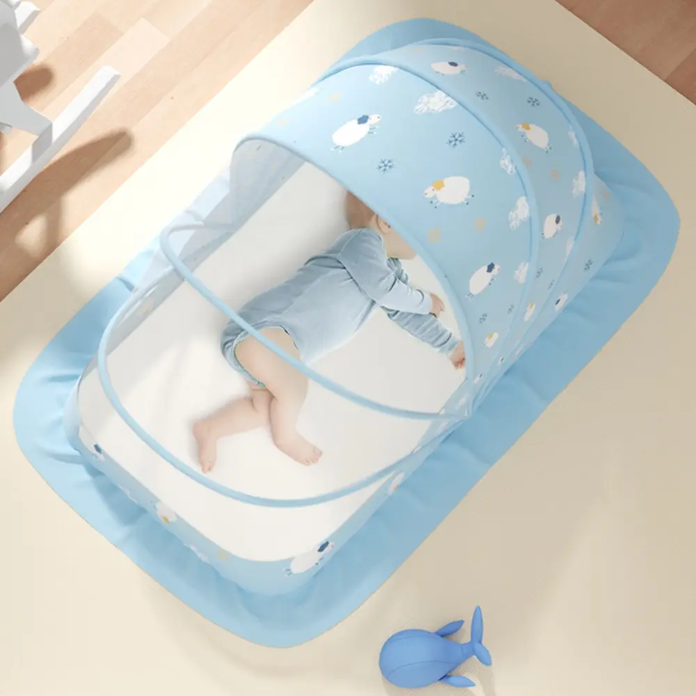 Baby mosquito net baby yurt mosquito-proof full cover foldable infant newborn children's bed bottomless universal