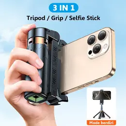 3 in 1 Bluetooth Tripod Portable Grip Selfie Stick Remote Control