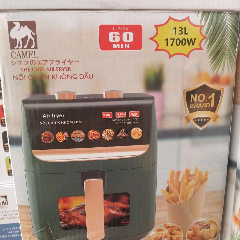 Nồi chiên không dầu 10_12_13_15_16L công suất 1500_1700w model mới. 2