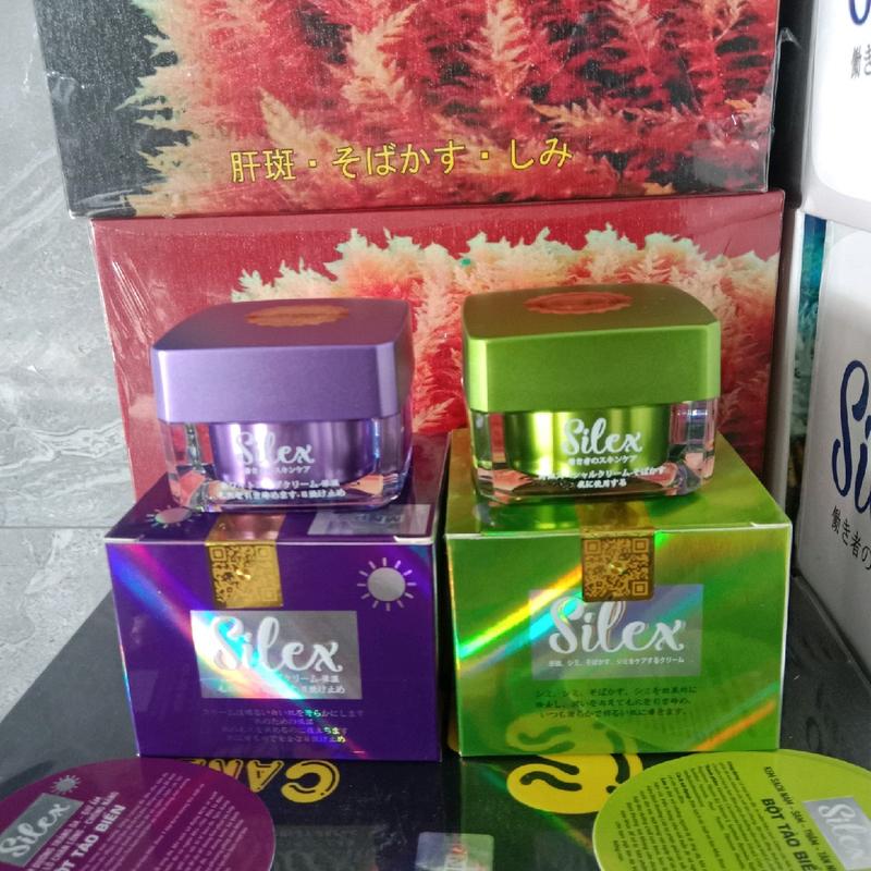 [Ngày &đêm] kem silex xanh tảo biển và silex tím dành cho da nám,thâm mụn,dưỡng trắng Làm trắng răng Cấp nước Kiểm soát dầu 3