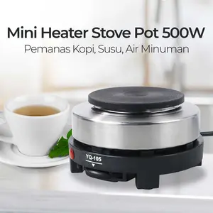 YONG QIAN Pemanas Kopi Susu Air Minuman Mini Heater Stove Pot 500W - YQ-105