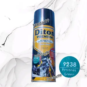 Pilok Cat Diton Premium Hijau Toska Petronas Green 9238 Glossy mengkilap 400cc