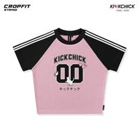 Gambar Kickchick Croptop Slimfit String Void 00 Pink Black | Tshirt Crop | Kaos Atasan Croptee | KC-CSF-STRINGS005 - Pink Black, M dari kickchick Kab. Banyuwangi 1 Tokopedia