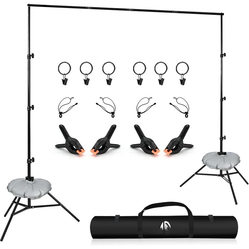 10x9ft Joinable Backdrop Stand Kit - Photo Studio Background Support ...