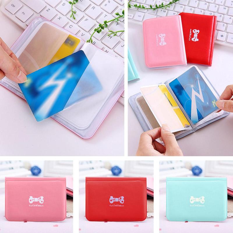 Korean Cute Cartoon Shiny Coin Card Holder Romantic Bow Decoration Card Holder 12 Digit PU Card Holder 3