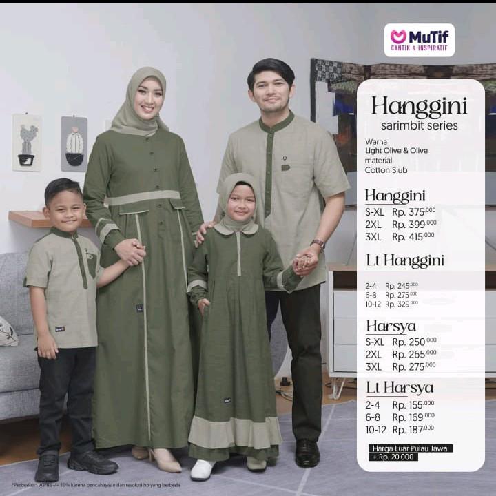 SARIMBIT MUTIF HANGGINI Muslim Baju 0