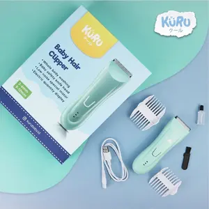 Makassar! KURU Electric Baby Hair Clipper - Alat Cukur Rambut Bayi Elektrik
